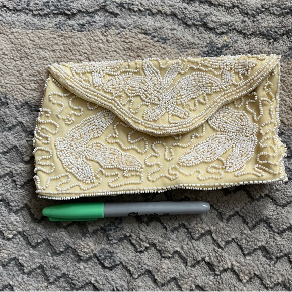Vintage Walborg Bag Clutch Purse Made In West Germany By Hand - Picture 2 of 8
